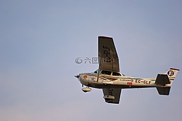 天空,飛,飛機