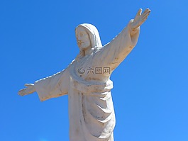 雕像,耶穌,數(shù)字