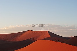 沙丘,sossuvlei,纳米比亚