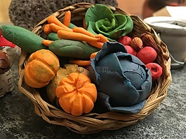 水果,感恩節(jié),購(gòu)物籃