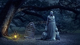 幻想,墓碑,令人毛骨悚然