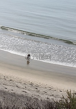 海灘,市場,圣地亞哥