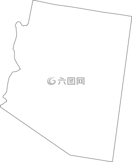 亞利桑那州,狀態(tài),地圖