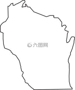 地圖,狀態(tài),威斯康星州