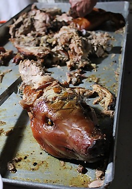 豚,豬肉,燒烤