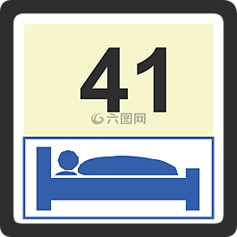 睡眠,人,数