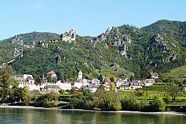 dürnstein,多瑙河,废墟