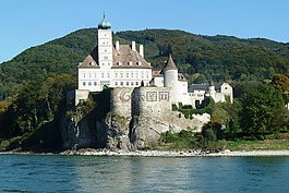 城堡,schoenbuehel,瓦豪
