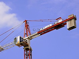 起重機,建設,工作