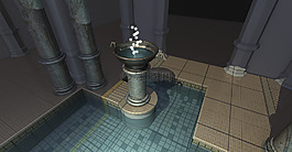 呈現(xiàn),3d 模型,壞