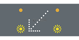 關系圖,箭頭,車道