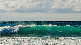 波,砸,泡沫
