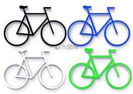 輪,自行車,圖形