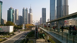 上海,中國,天際線