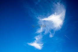 美丽的云彩,云,卷云