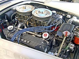 汽車發動機,調諧的引擎,ac 眼鏡蛇引擎