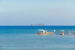 釣魚,船,漁船