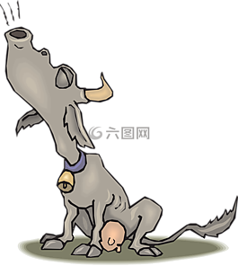 牛,坐,噪音