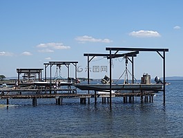 牡蠣,池塘里的肖,marseillan