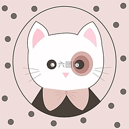 貓,葡萄酒,小貓