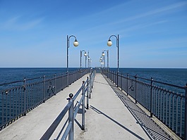 空碼頭,碼頭,海