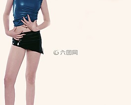 腿,模型,工作室