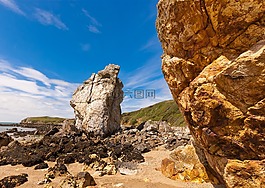 灣,海邊,海岸