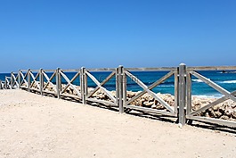 海,藍(lán)色的天空,水