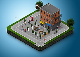 建設(shè),3d,地圖