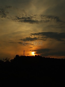 日落,黃昏,暮光之城