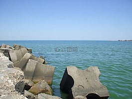 黑海,羅馬尼亞,巖