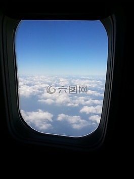 天空,飛機(jī),云