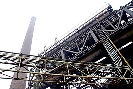 行業,煙囪,工業廠房
