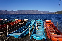 瀘沽湖,豬槽船,旅行