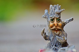 樹,面對,神秘