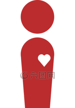 健康,心,男子