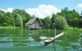 uhldingen,博登湖,棚屋