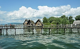 uhldingen,博登湖,棚屋