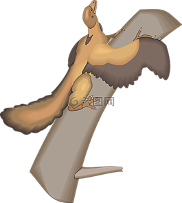 樹(shù),鳥(niǎo),翅膀