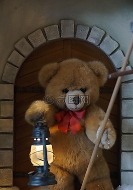 泰迪熊,燈,守衛(wèi)