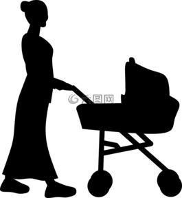 側(cè)影,嬰兒,母親