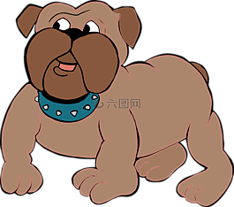狗,牛頭犬,動物