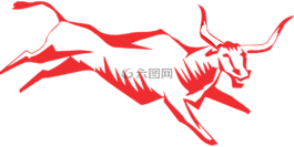 公牛,動(dòng)物,牛角