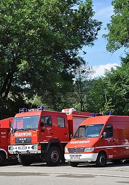 消防,車輛,消防卡車