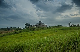 草,村庄,甘榜