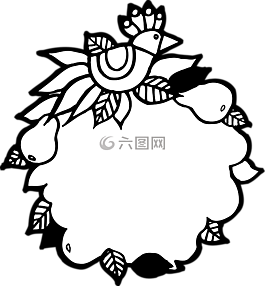 水果,幀,鳥