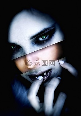 肖像,女子,時尚