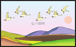 土地,鳥,飛行
