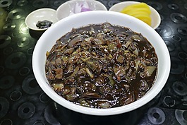 我,韓國食品,晚餐