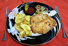 晚餐,肉,食品